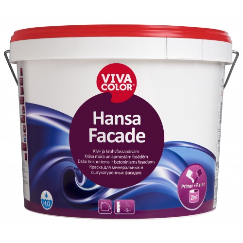 VivaColor Hansa Facade - Краска для фасадов 9 л